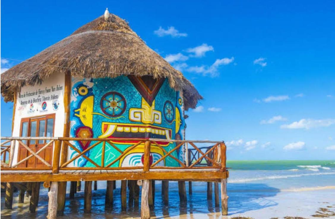 El Corazon Mexican0 Isla Holbox Zewnętrze zdjęcie